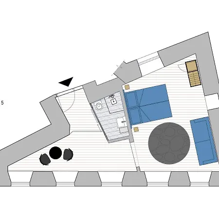 Appartamento Lj5 - Old Town With Exclusive Shared Roof Terrace Reval